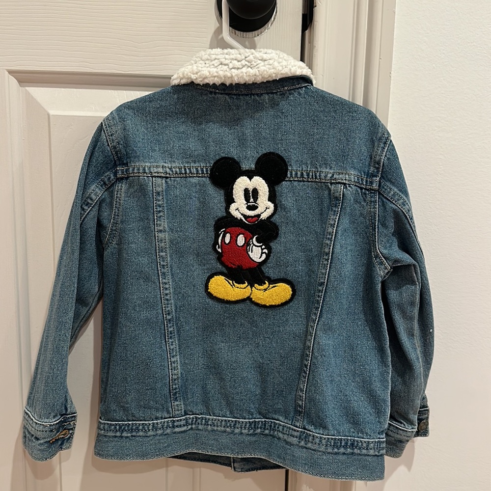 Mickey Mouse kids jean jacket
